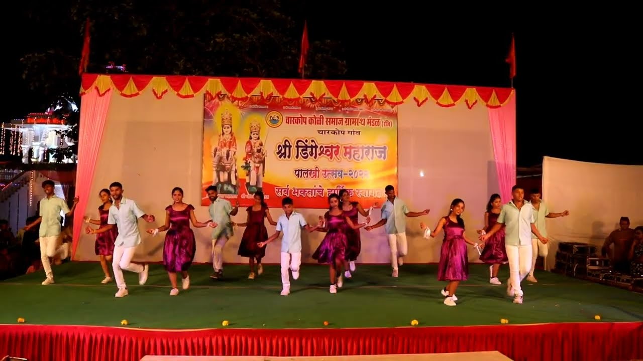 EastIndian Culture Mix Dance at Charkop Koliwada पालखी 2022