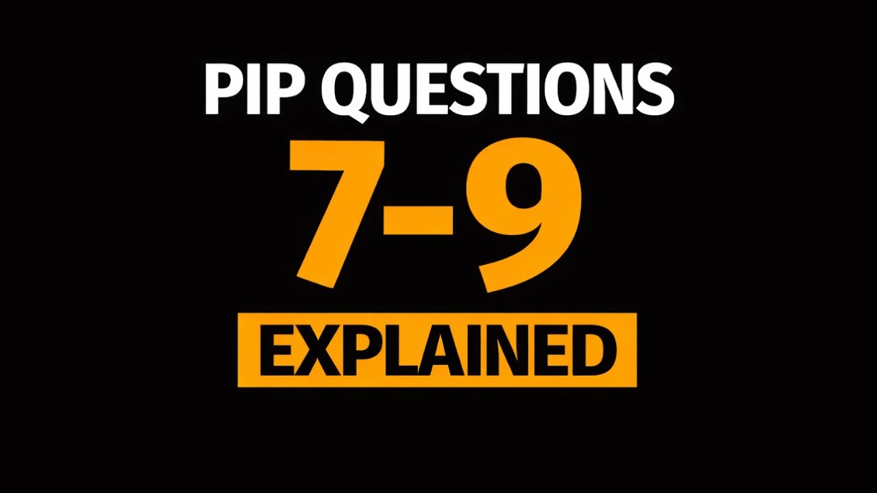 Вопросы 7–9 PIP: Где часто возникают ошибки при подаче заявлений.