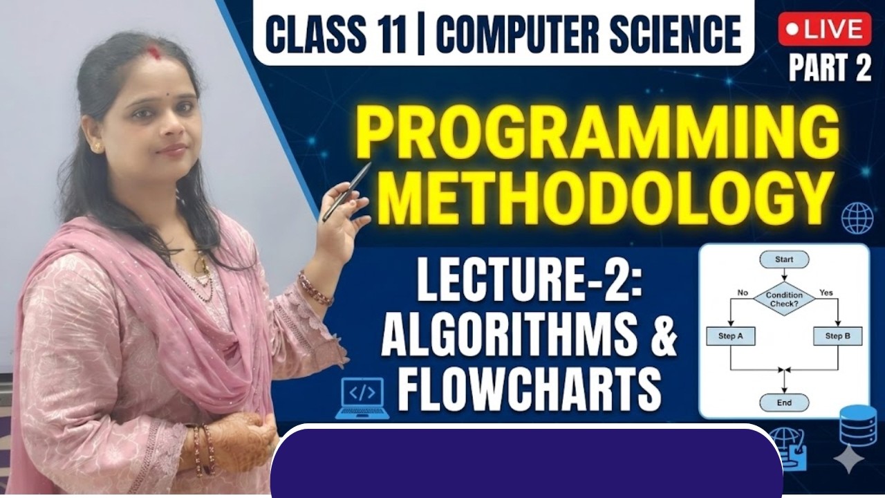 Class 11th l COMPUTER SCIENCE l PROGRAMMING METHODOLOGY | L-2