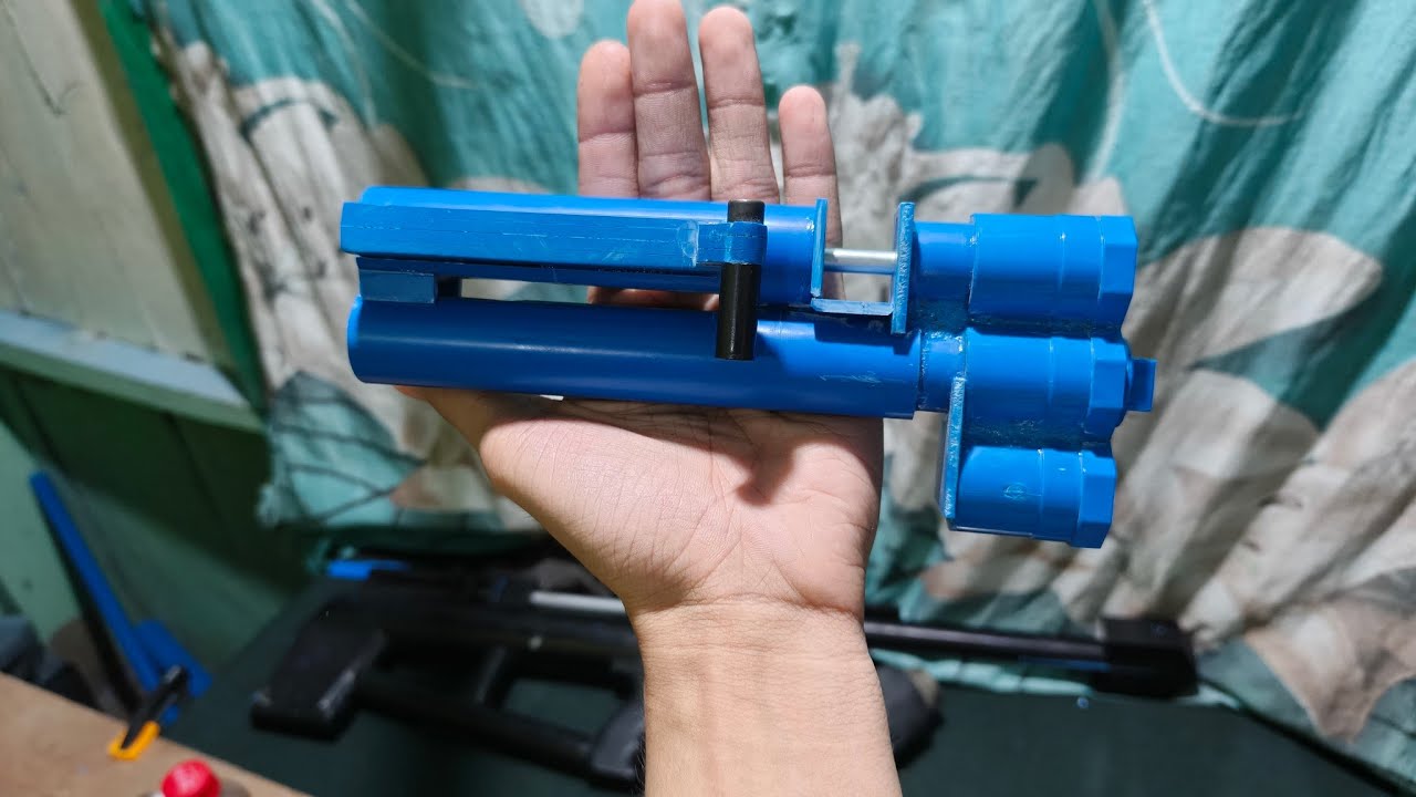 DIY PVC Airgun Tutorial | Reciever Part 1 | Sidelever