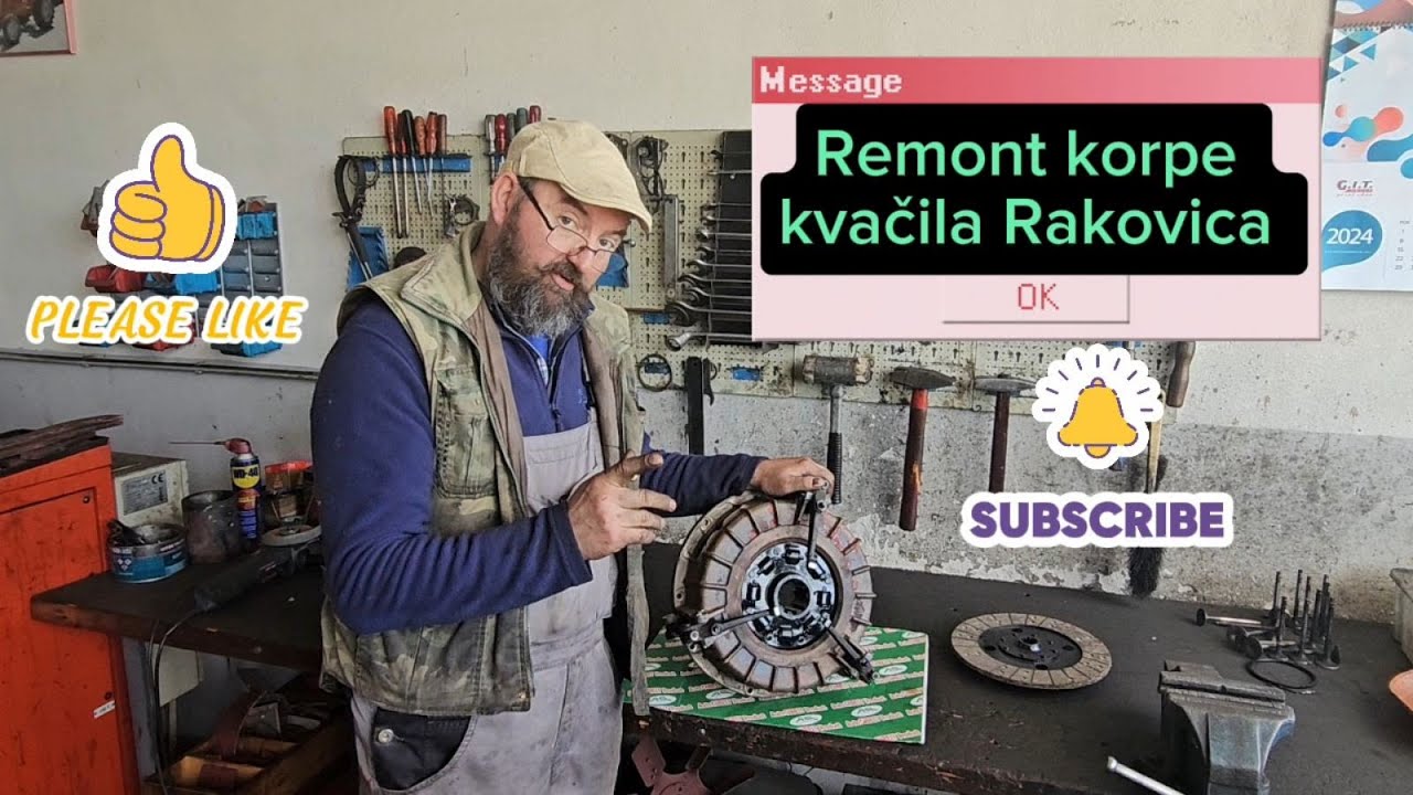 Remont korpe kvačila Rakovica