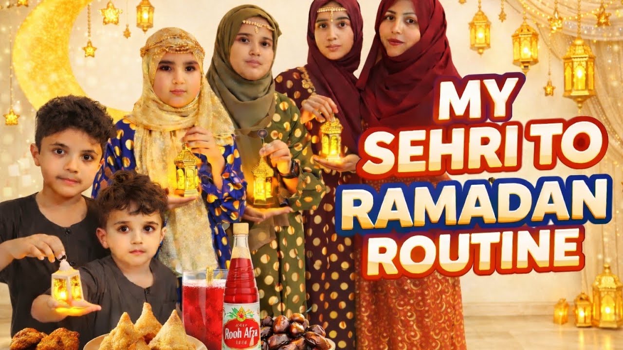 My First Sehri to Ramadan Routine 2026 🌙 | Pahla Roza Vlog & Ramadan Intro |Sehri Iftar Vlog 2022