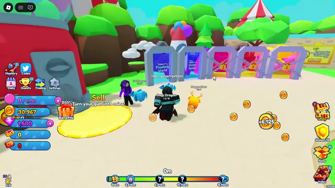 bubble gum simulator infinity gameplay part 1