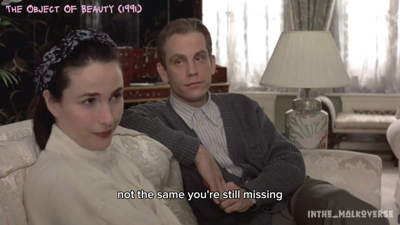 John Malkovich in The Object of Beauty (1991) | Fan MV with ‘Come Over and Love Me’
