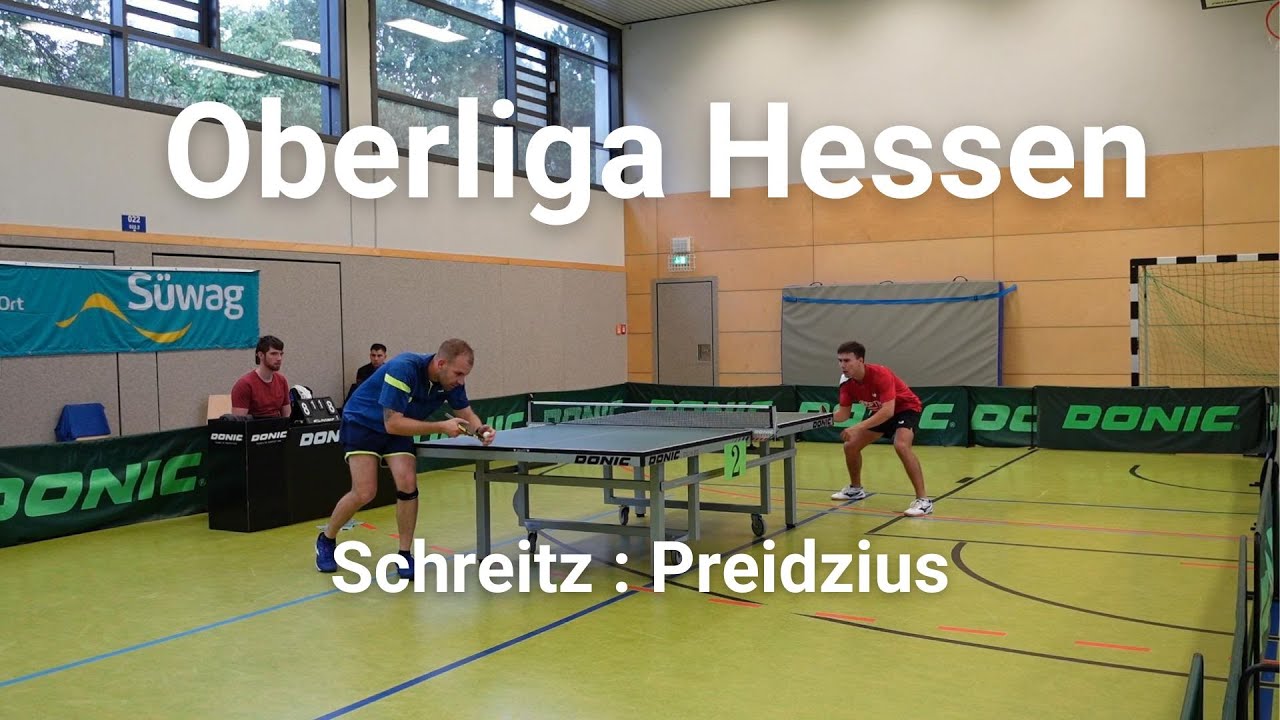 5-Satz-Krimi in Hornau! | Oberliga Hessen A. Schreitz (TTR 2210) vs A. Preidzius (TTR 2124)