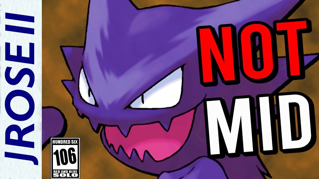 How Fast Can you beat Pokemon Red/Blue with Haunter?