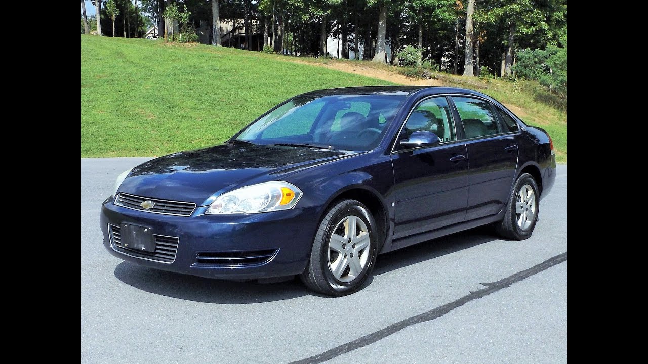 Запуск, обзор, полный тур и тест-драйв Chevrolet Impala LS V6 2007 года