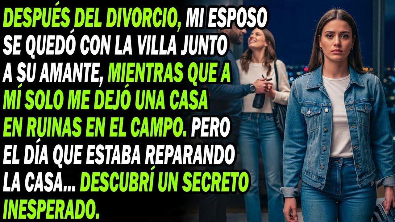Exesposo Tomó Villa Con Amante; Yo, Casa Rural En Ruinas. Al Repararla, Hallé Un Secreto Increíble