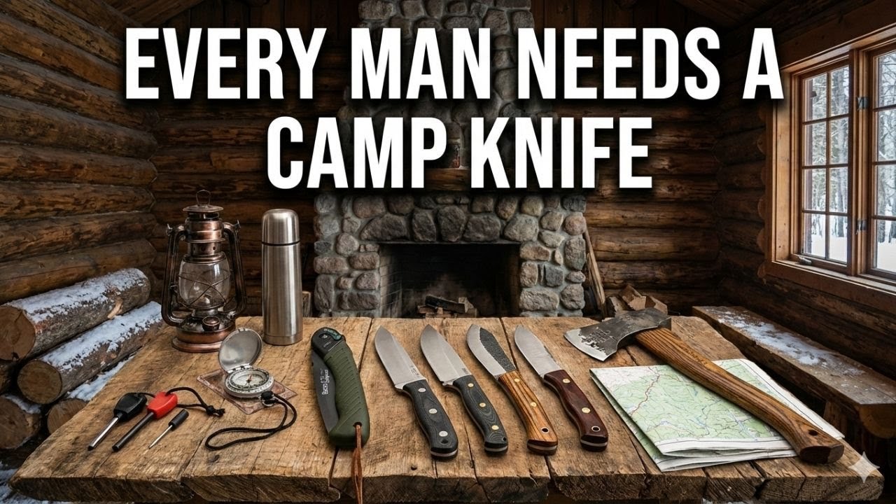 Every Man Needs A Camp Knife! 20+ Options #camping #bushcraft 