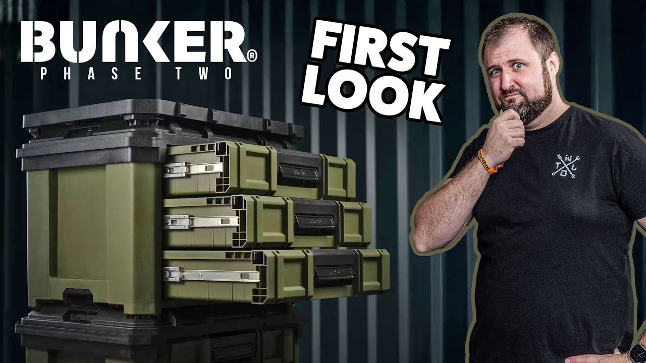 Первый взгляд на новые выдвижные ящики для инструментов в бункере Bunker Loadup | Реакция на втор...