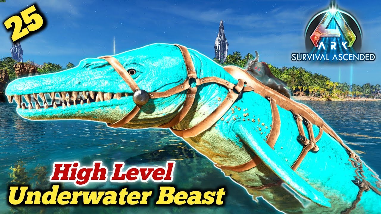 3 Basilosaurus Tame + Alpha Leeds Kill 🔥 | Ocean Power Unlocked! | ARK Ascended