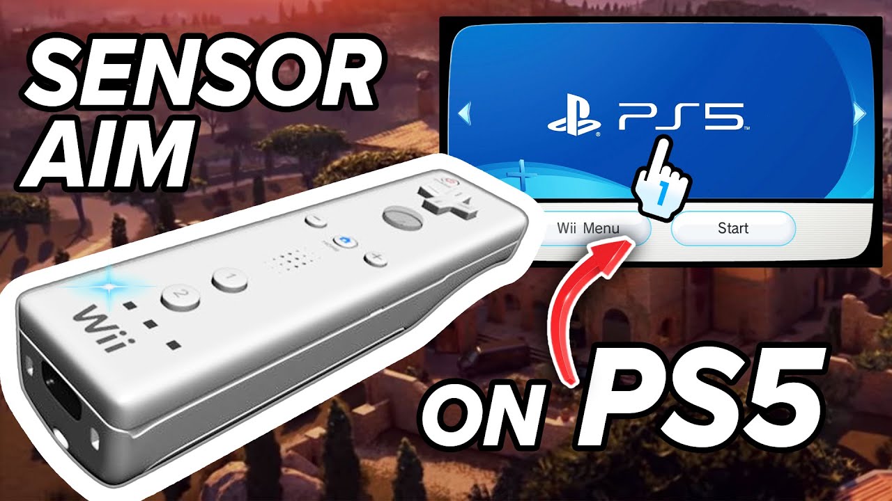 Работа Wii Remote на PS5 (инструкция)
