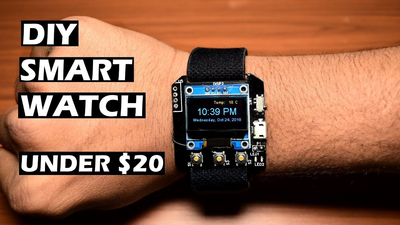 Как сделать умные часы своими руками! || Проект ESP8266 IoT
