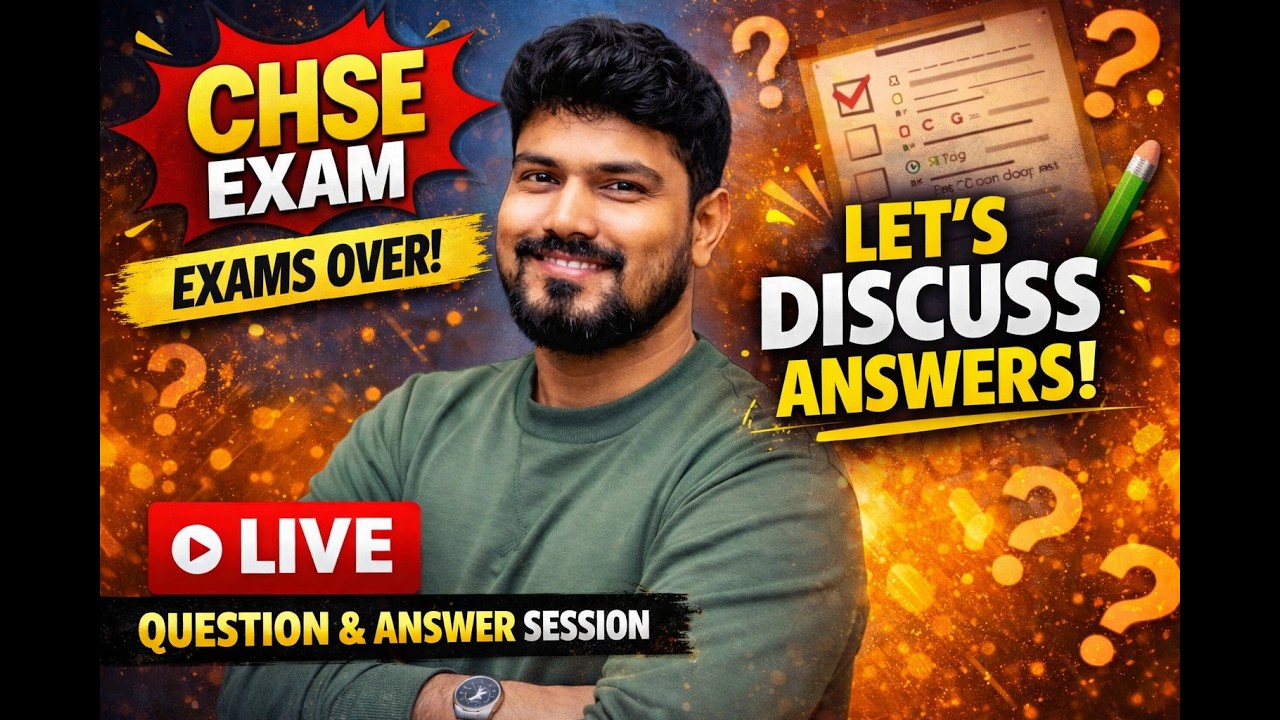 🔴 LIVE  +2 MATH Exam Question Discussion in Odia. CHSE-2026 exam