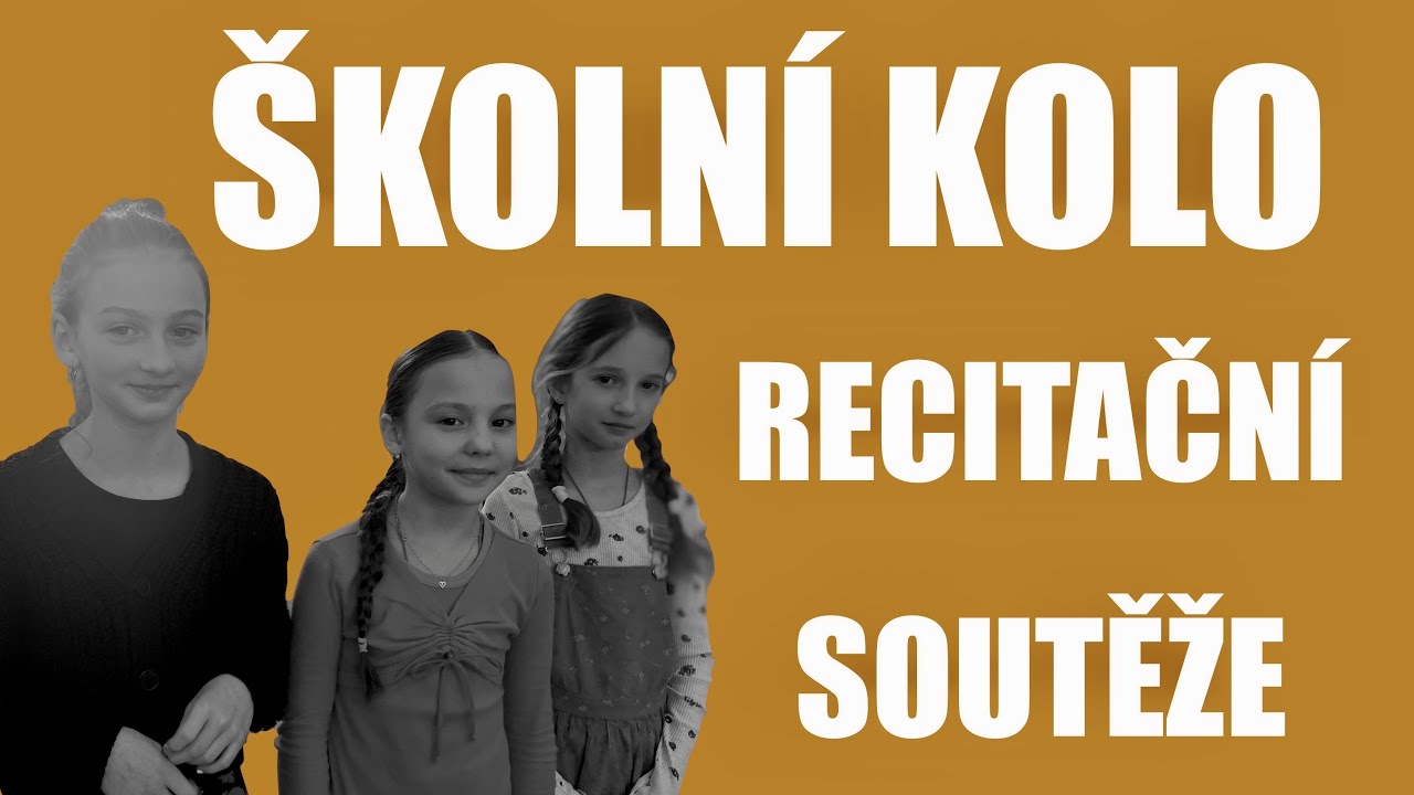 Školní kolo recitační soutěže, 8. 2. 2023