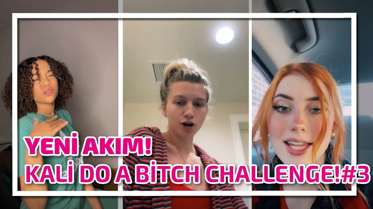 TİKTOK'UN YENİ AKIMI! KALİ DO A BİTCH CHALLENGE! #3