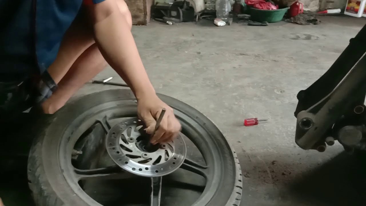 Cara Ganti Laher Roda Depan Vario 110