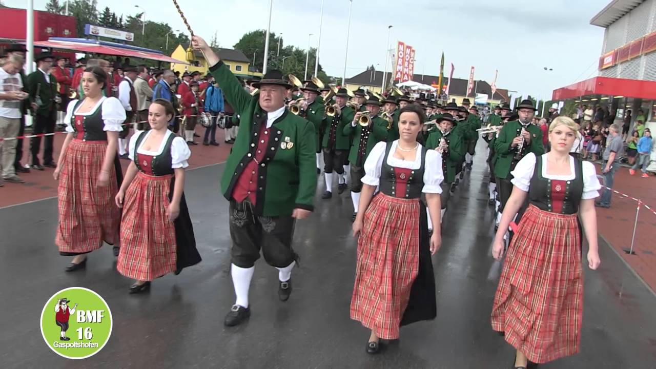 Musikverein Altenhof - Bezirksmusikfest Gaspoltshofen 2016 | Marschmusik | Blasmusik | Musikkapellen