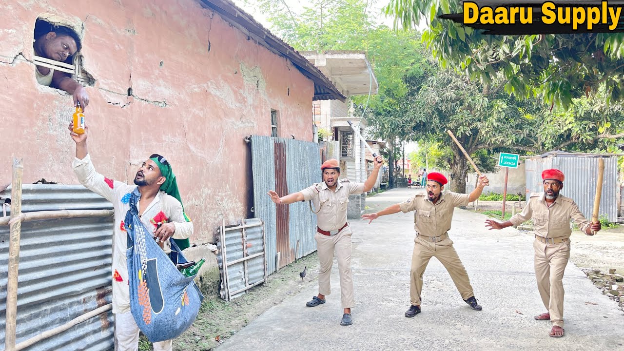 Daaru Supply v/s Police || New Funny Comedy Video || Bindas Fun Nonstop