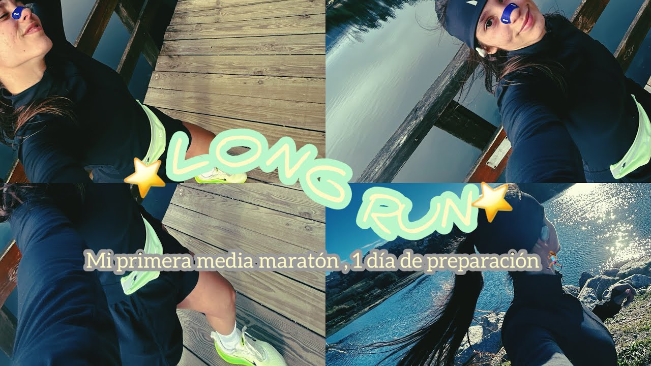 Long run 15 km preparándome mi primera media maratón 🏃🏽‍♀️⭐️💕💗
