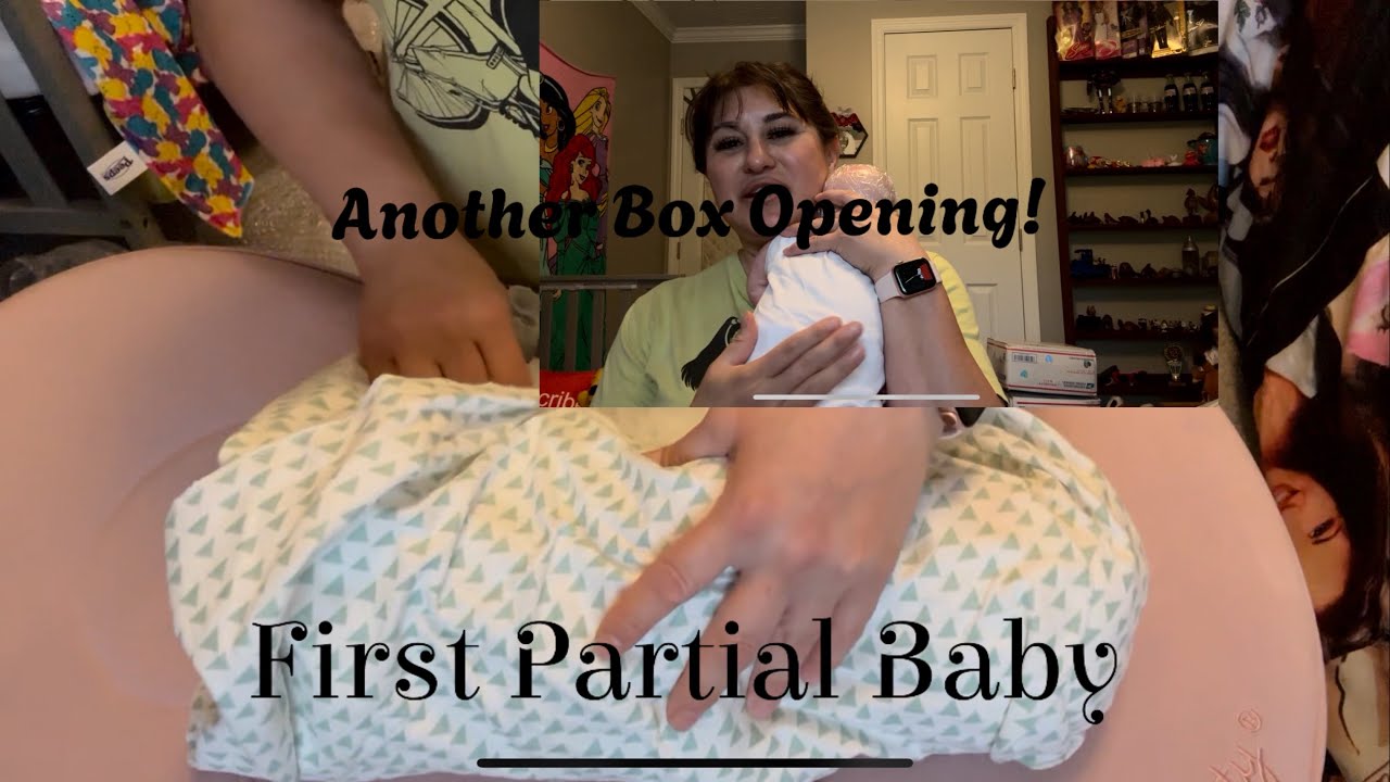 Another Box Opening First Partial Baby | Reborn Twinmom