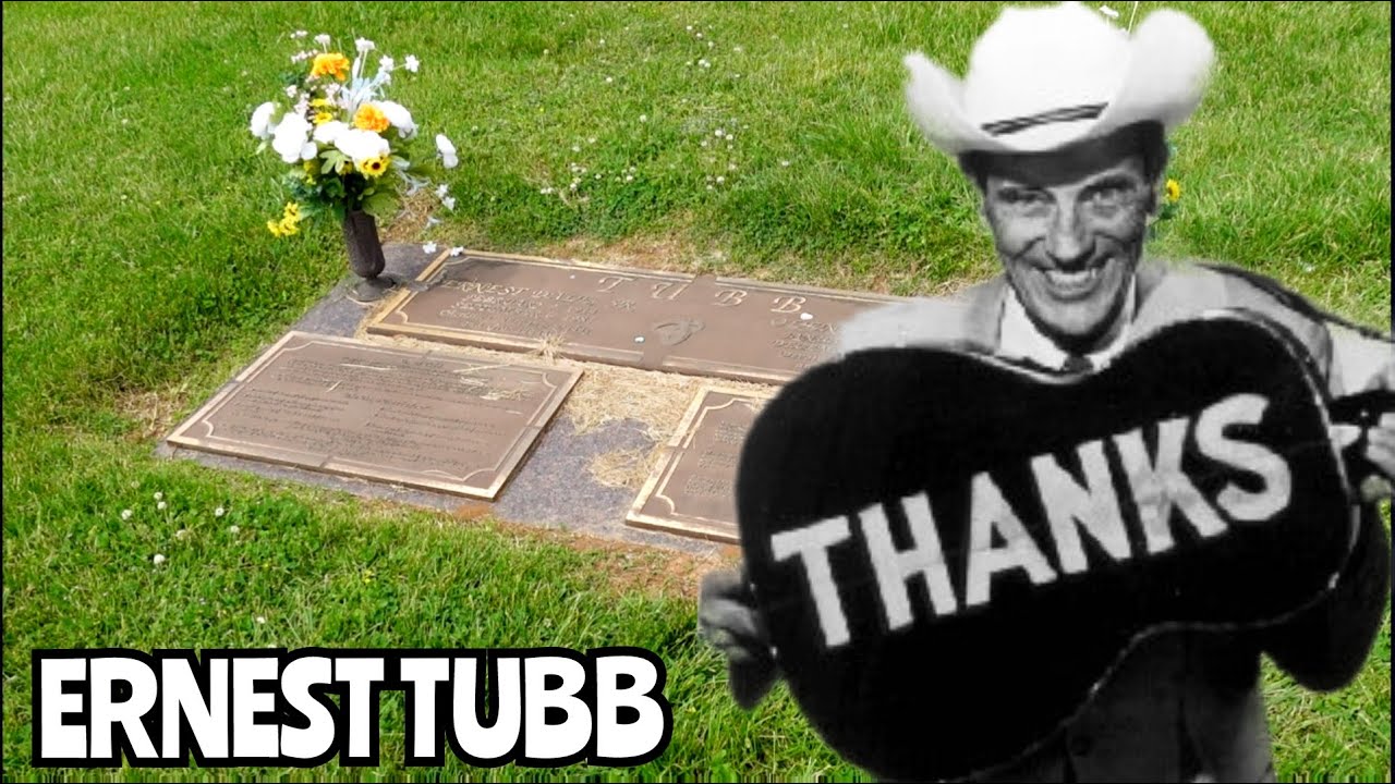 ERNEST TUBB Grave | Nicest Man In NASHVILLE | Texas Troubadour