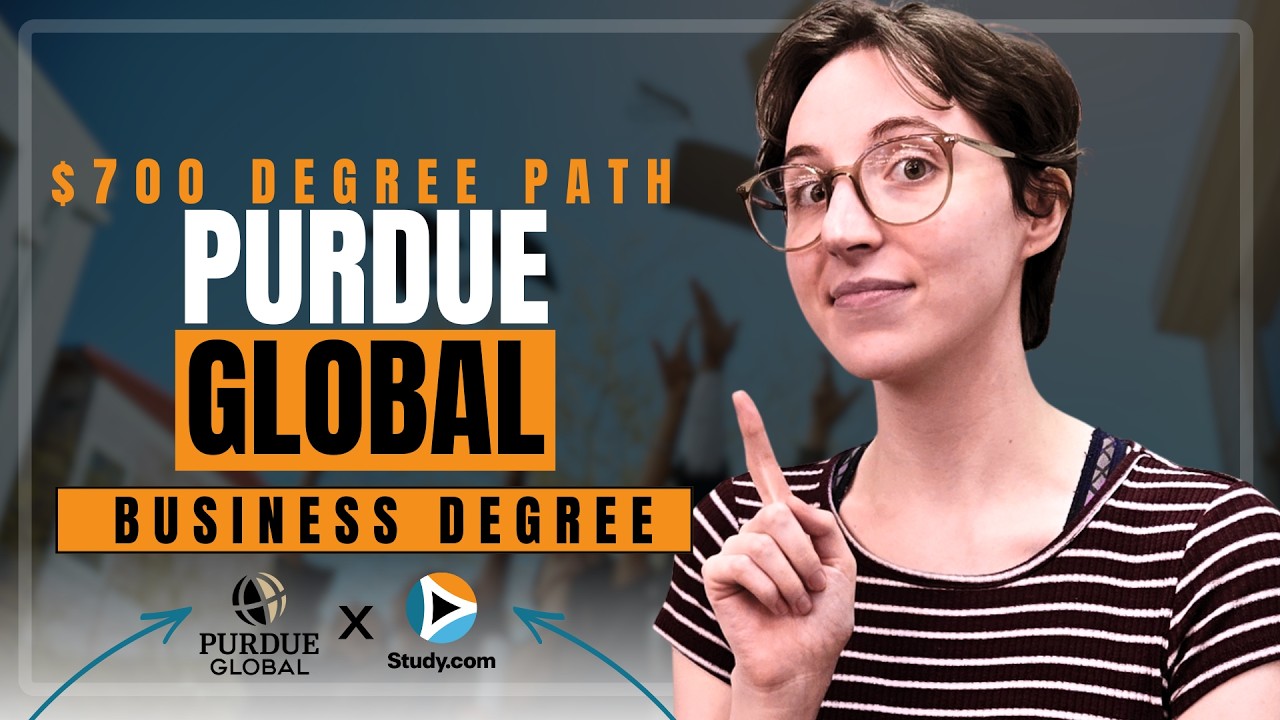 How to Finish Your Purdue Global Business Degree Faster & Cheaper with Study.com