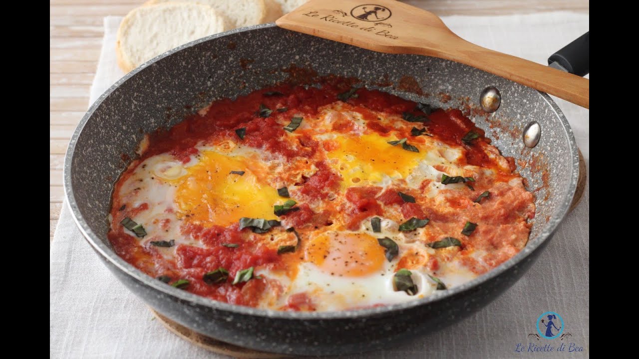 Uova in purgatorio ricetta facile e veloce