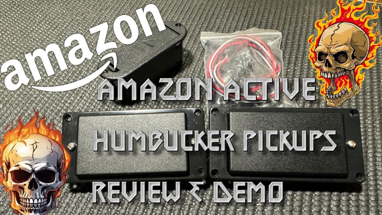 Amazon Active Humbucker Pickups Review & Demo