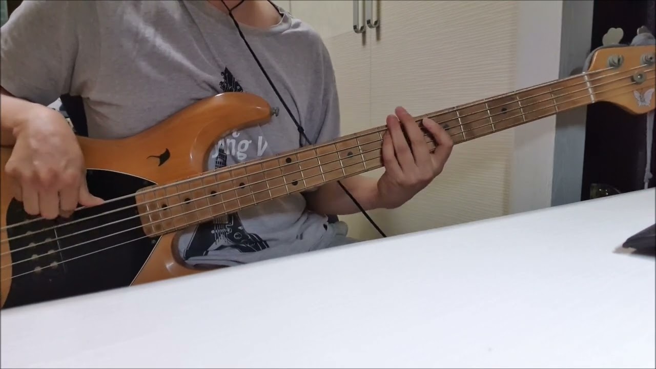 Deep Purple - Strange Kind of Woman (bass cover)