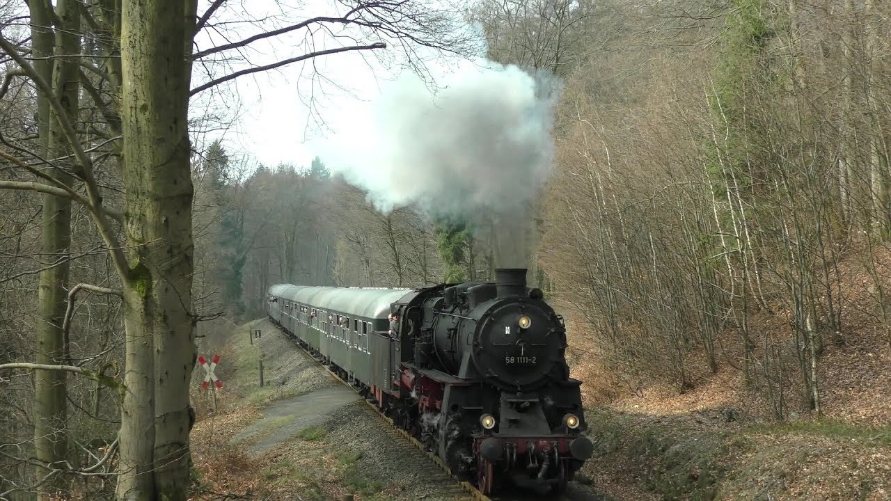 Eine Badin im Siegerland  | 58 311 auf steilen Strecken nach Erndtebrück (HD)