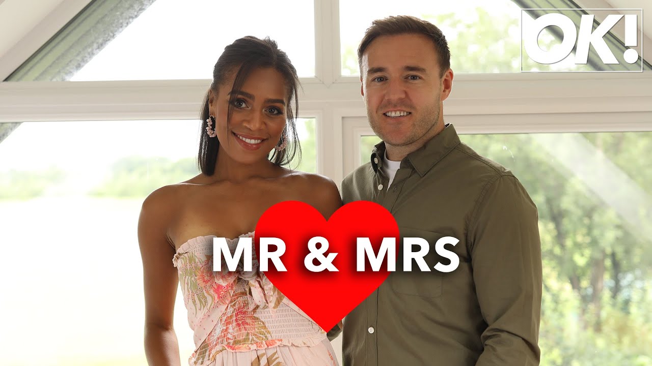 Coronation Street's Alan Halsall plays Mrs & Mrs with partner Tisha - OK! Magazine