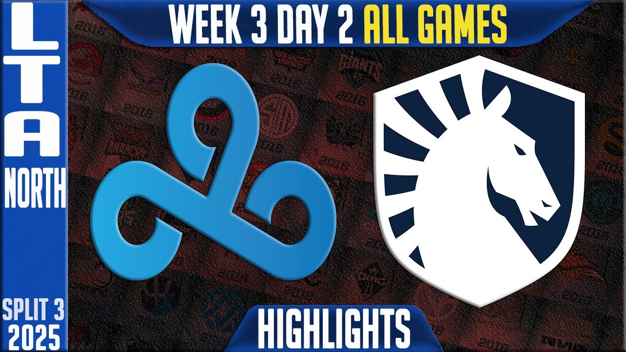 C9 против TL: лучшие моменты ВСЕХ ИГР | LTA North 2025, сплит 3, неделя 2 | Cloud9 против Team Li...