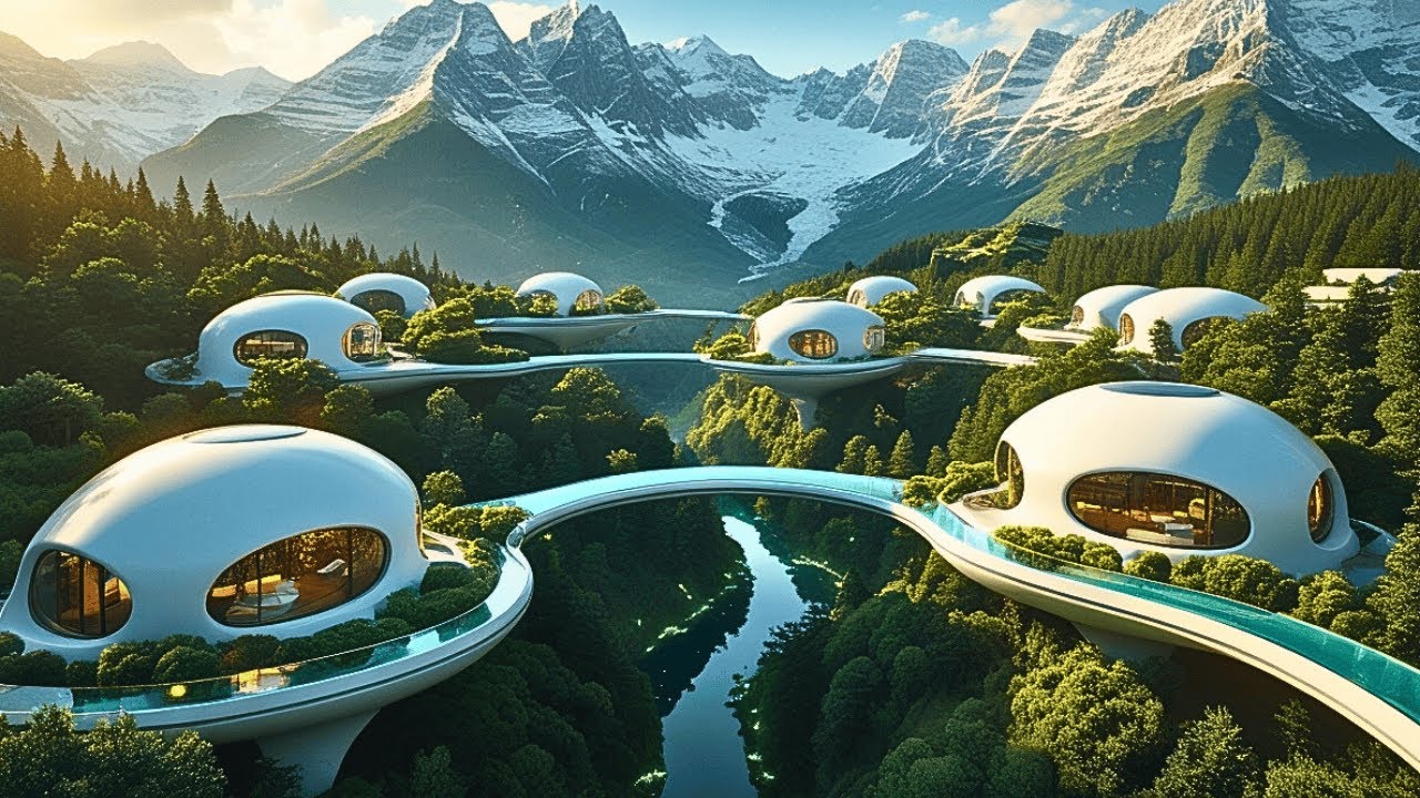 “Mega Future City 2200: Inside Earth’s Next Evolution | Cosmic Metropolis”