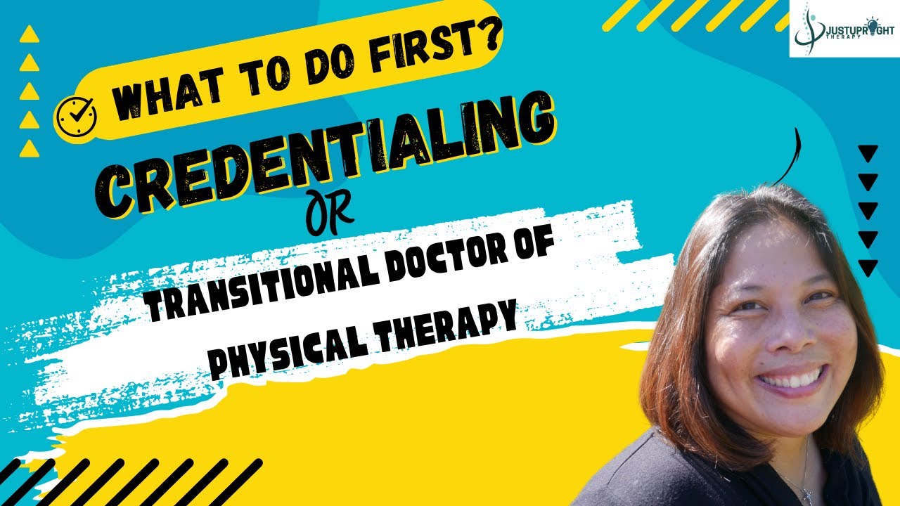 Which Comes First: Tdpt Or Credentialing? (Find Out Now!)