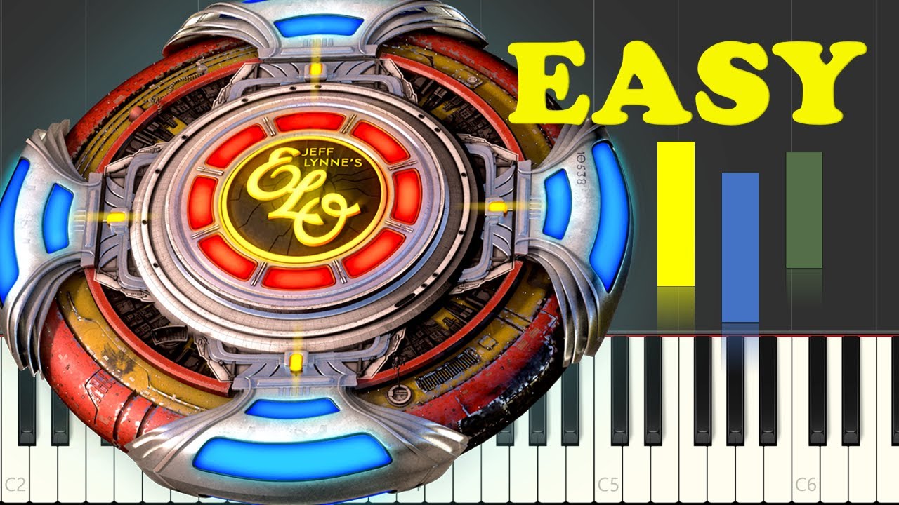 ELO Don't Bring Me Down Piano Tutorial EASY