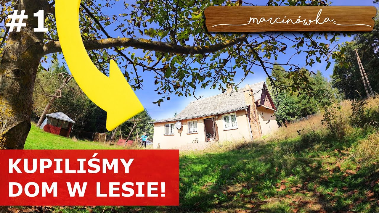 MAMY DOM NA WSI! Od czego zaczniemy? | Siedlisko Marcin&oacute;wka #1