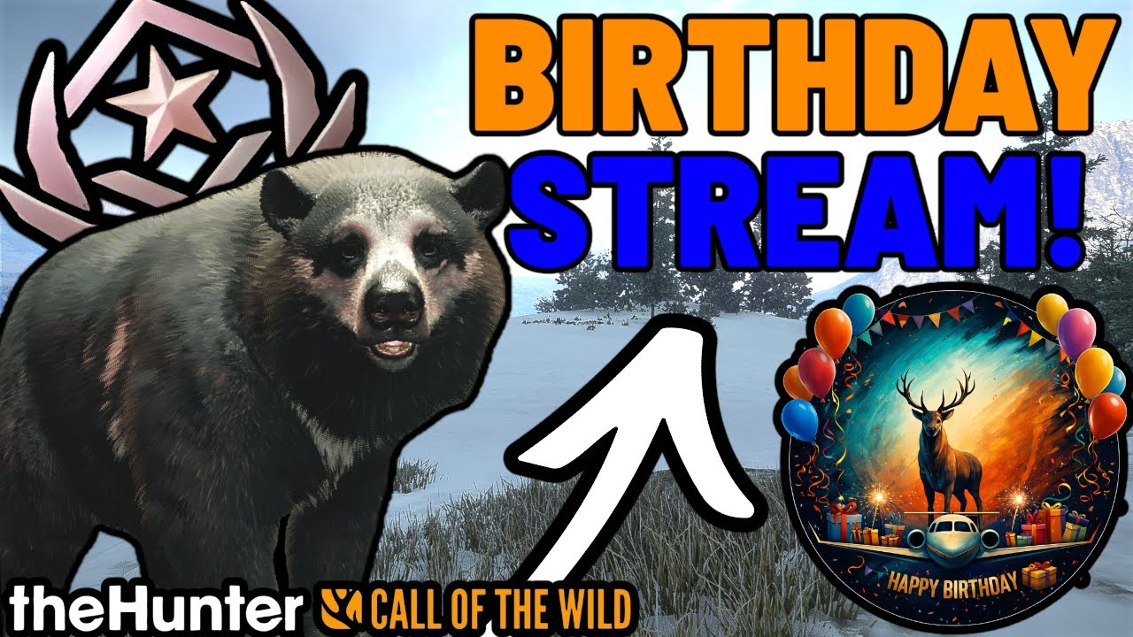 BIRTHDAY STREAM! Grinding, Multiplayer, and More! - Call of the Wild #cotw