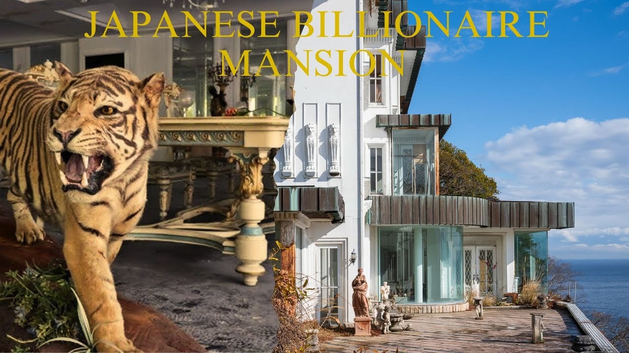 Inside the Abandoned Mansion of a Japanese Billionaire with 2 ROLLS ROYCES in garage 