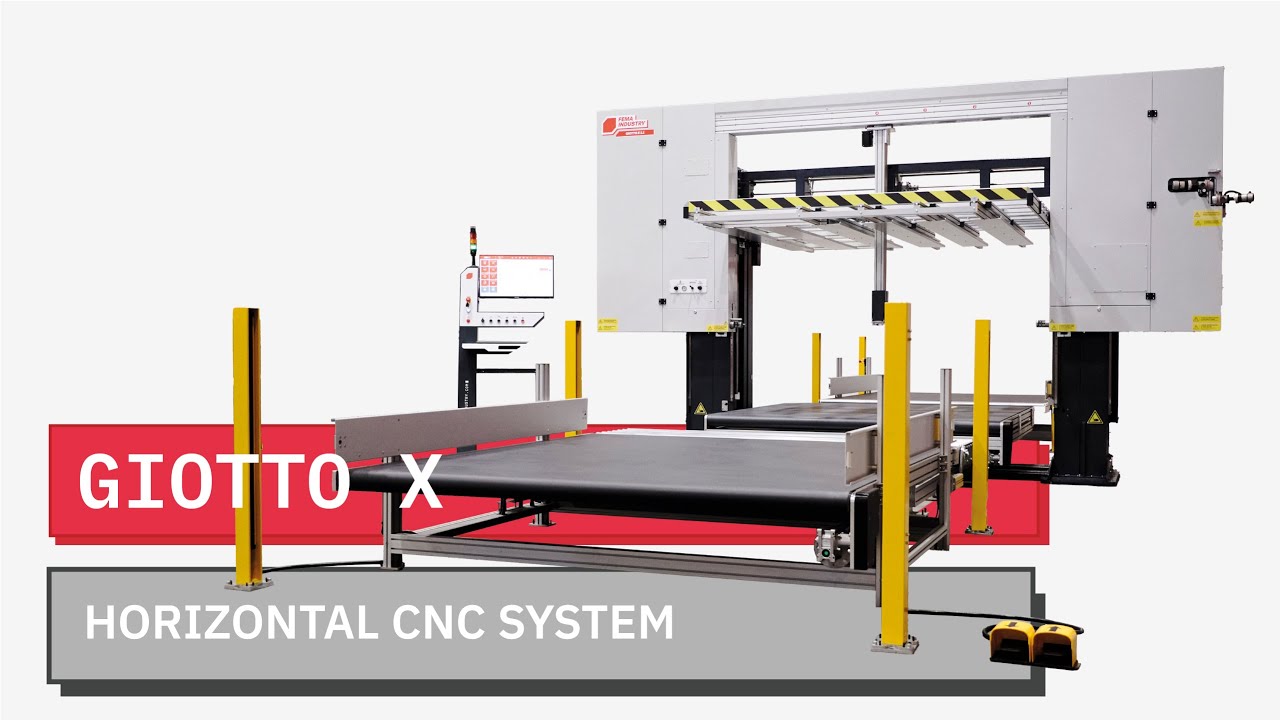 Giotto X - Horizontal CNC System