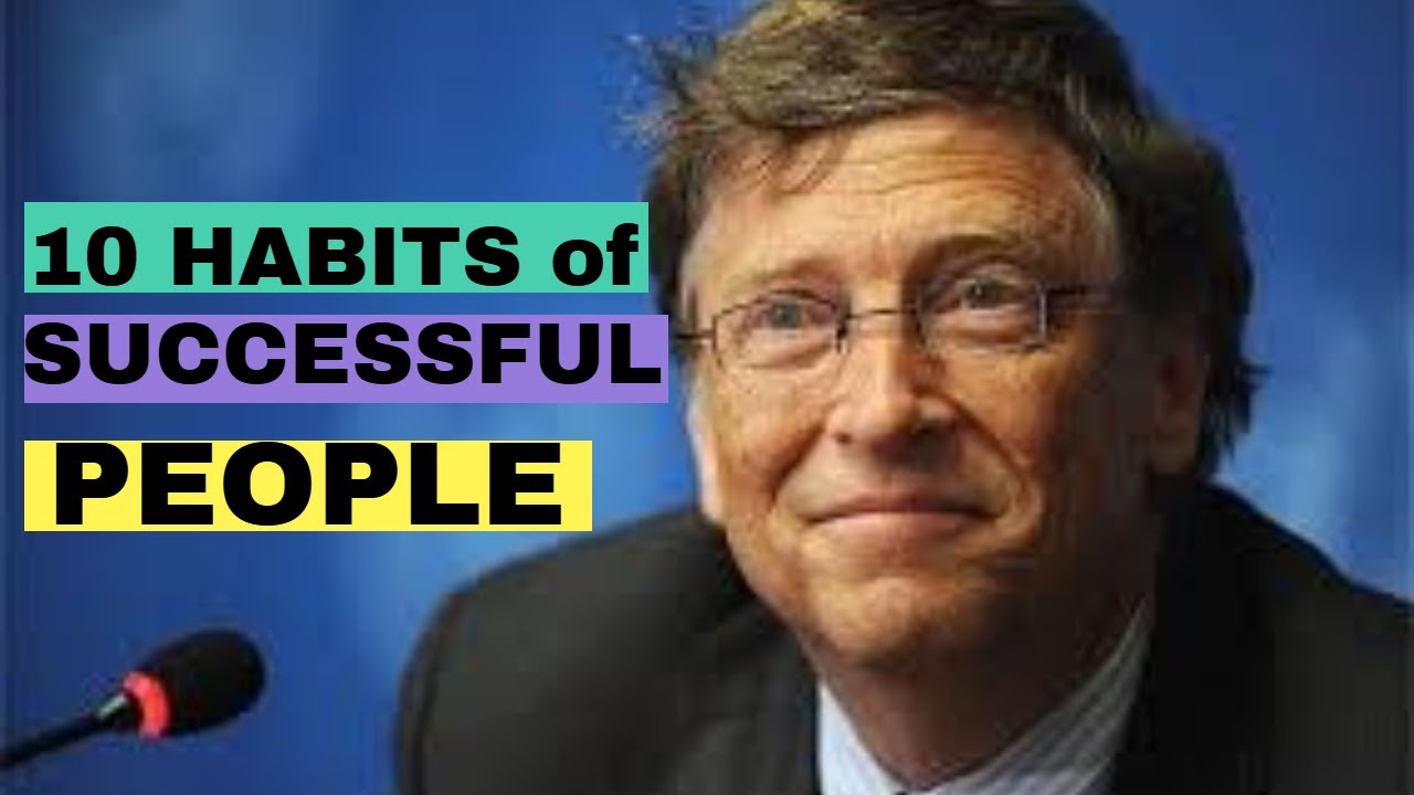 10 SHOCKING HABITS OF SUCCESSFUL PEOPLE  - motivational status and how to make success story
