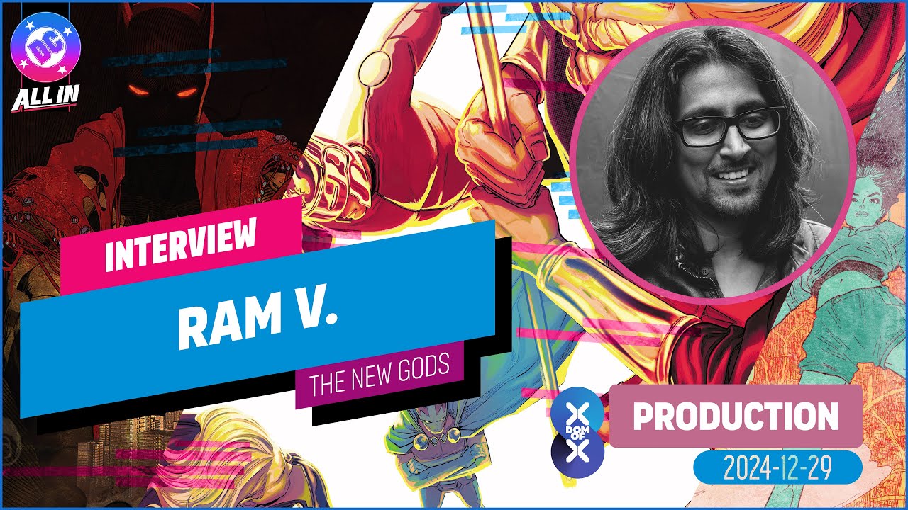 Ram V. Interview | Talking DC ALL IN New Gods, Culture, Mythology & The Falsehood of Linearity