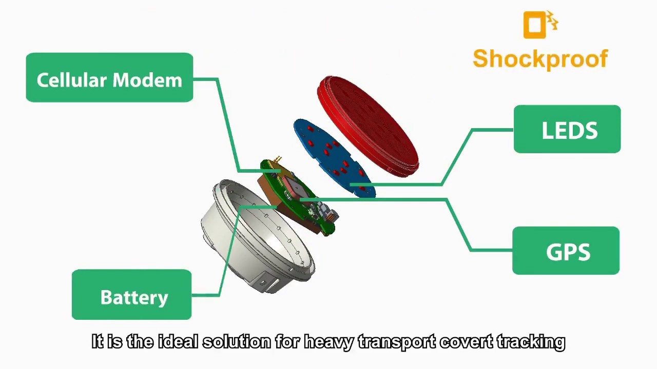 GPS Tracker Trailer Light Introduction - from  GPS Tracker Trailers