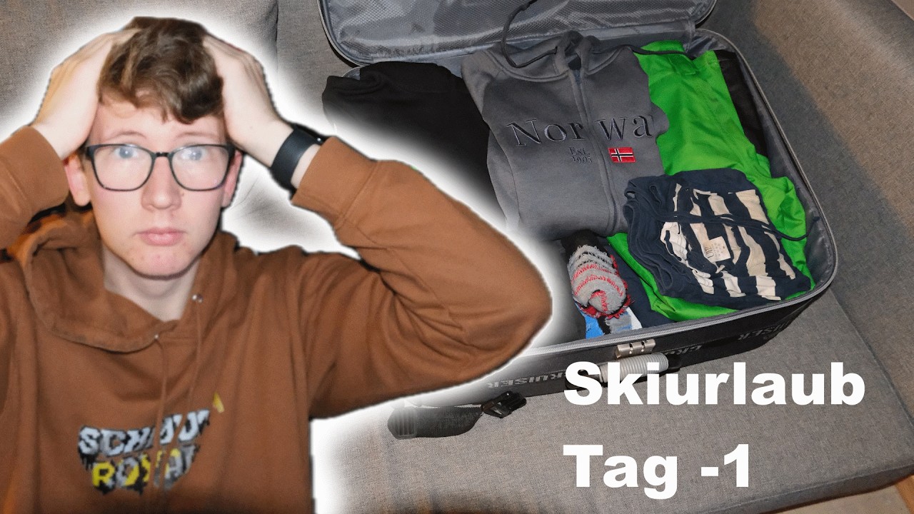 PACKCHAOS | Skiurlaub 2026 Tag -1