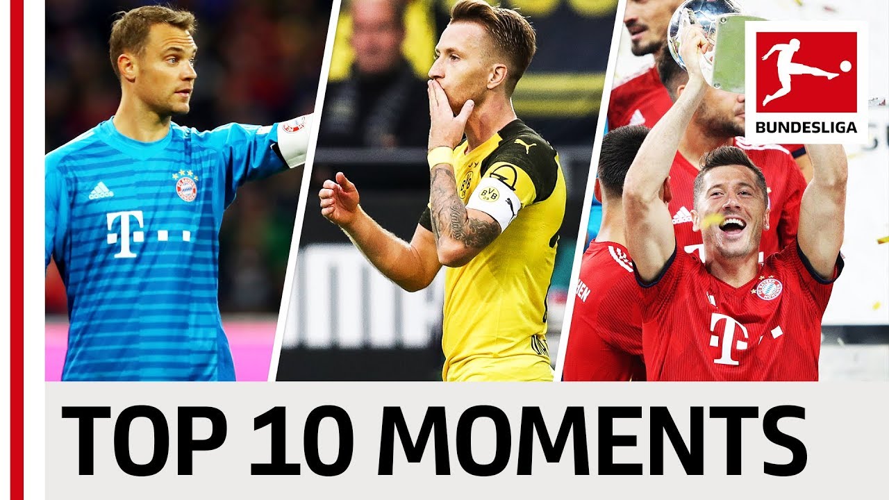 Top 10 Moments - August 2018 – Bayern's First Title, Reus' 100th Bundesliga Goal and More