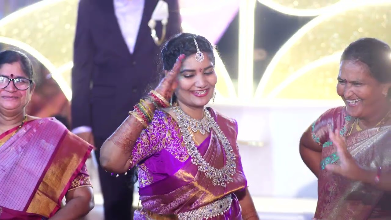Giridhar ❤️ Yamini || Reception Video Part -1 || Chaitu photography || 