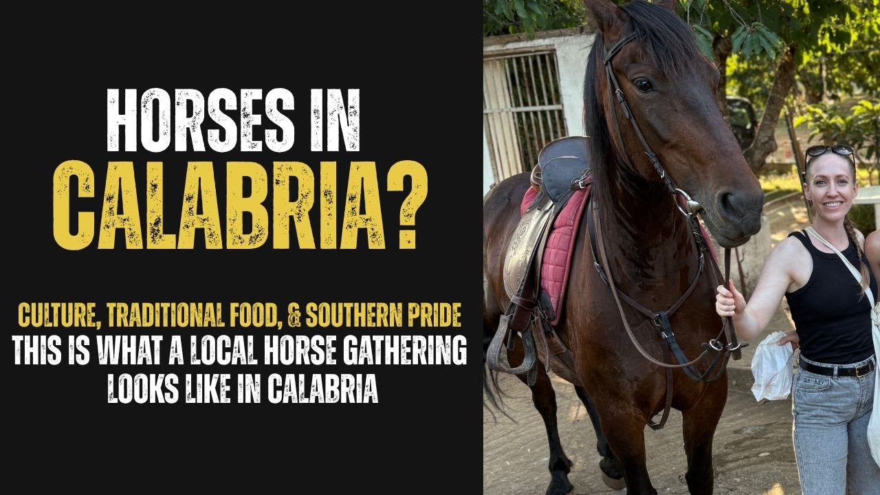 Horses in Calabria? Come to a Local Raduno With Me | Raduno Giugno 2025