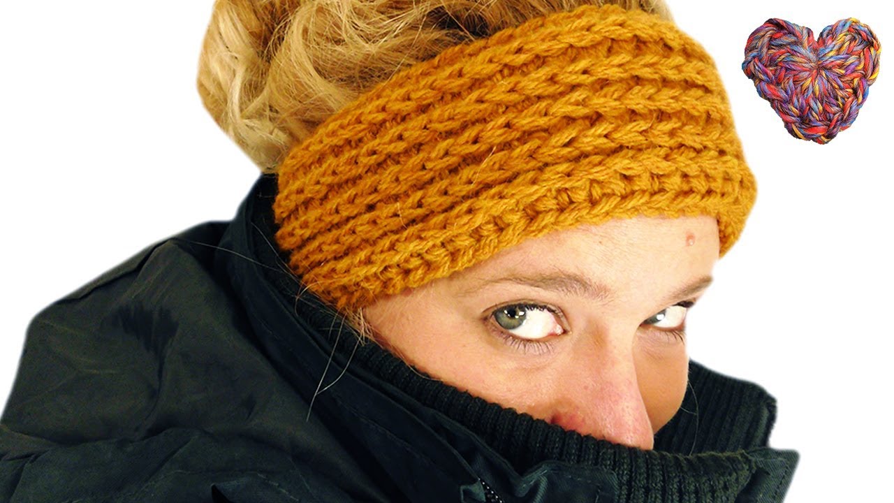 Stirnband Häkeln mit schönem Muster für Anfänger | Geschenk Idee zu Weihnachten | Häkeln lernen