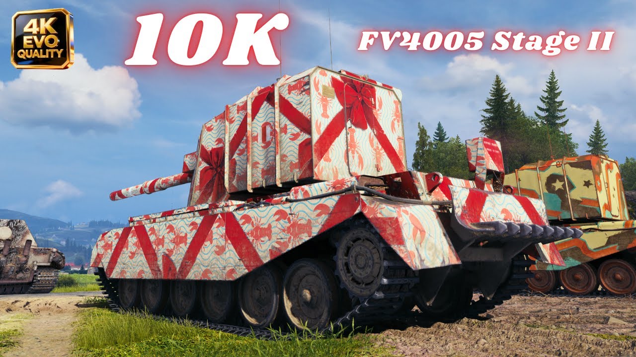 FV4005 Stage II  10K Damage & FV4005 Stage II 10K  7 Kills World of Tanks