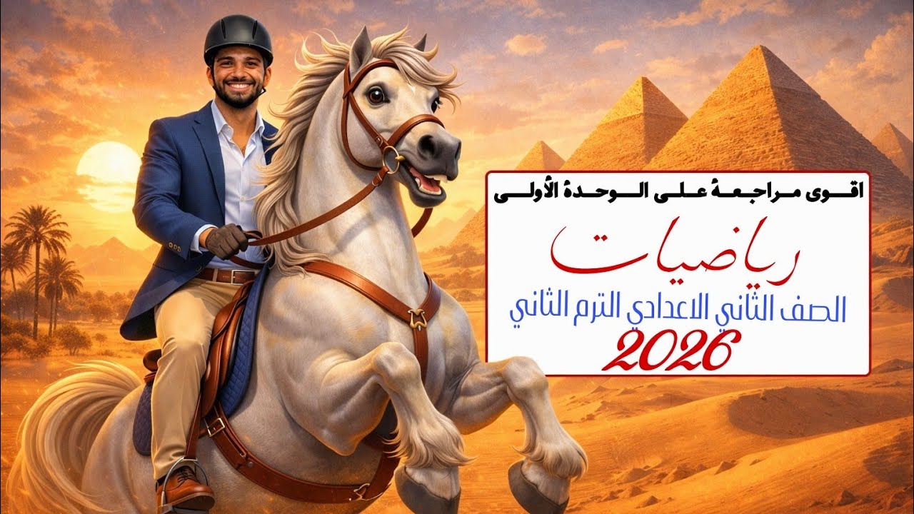 مراجعة على الوحدة الاولى رياضيات | الاعداد والعمليات عليها| الصف الثانى الاعدادى الترم الثانى2026